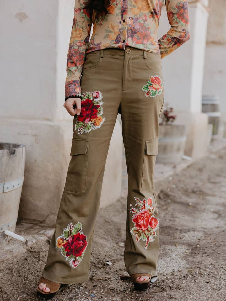 Rancho De Floras Pant for wholesale by Rodeo Quincy