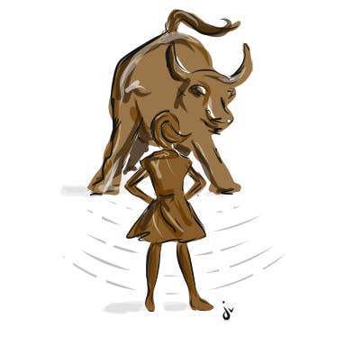 Fearless Girl Art Print for wholesale by Jennifer Vallez