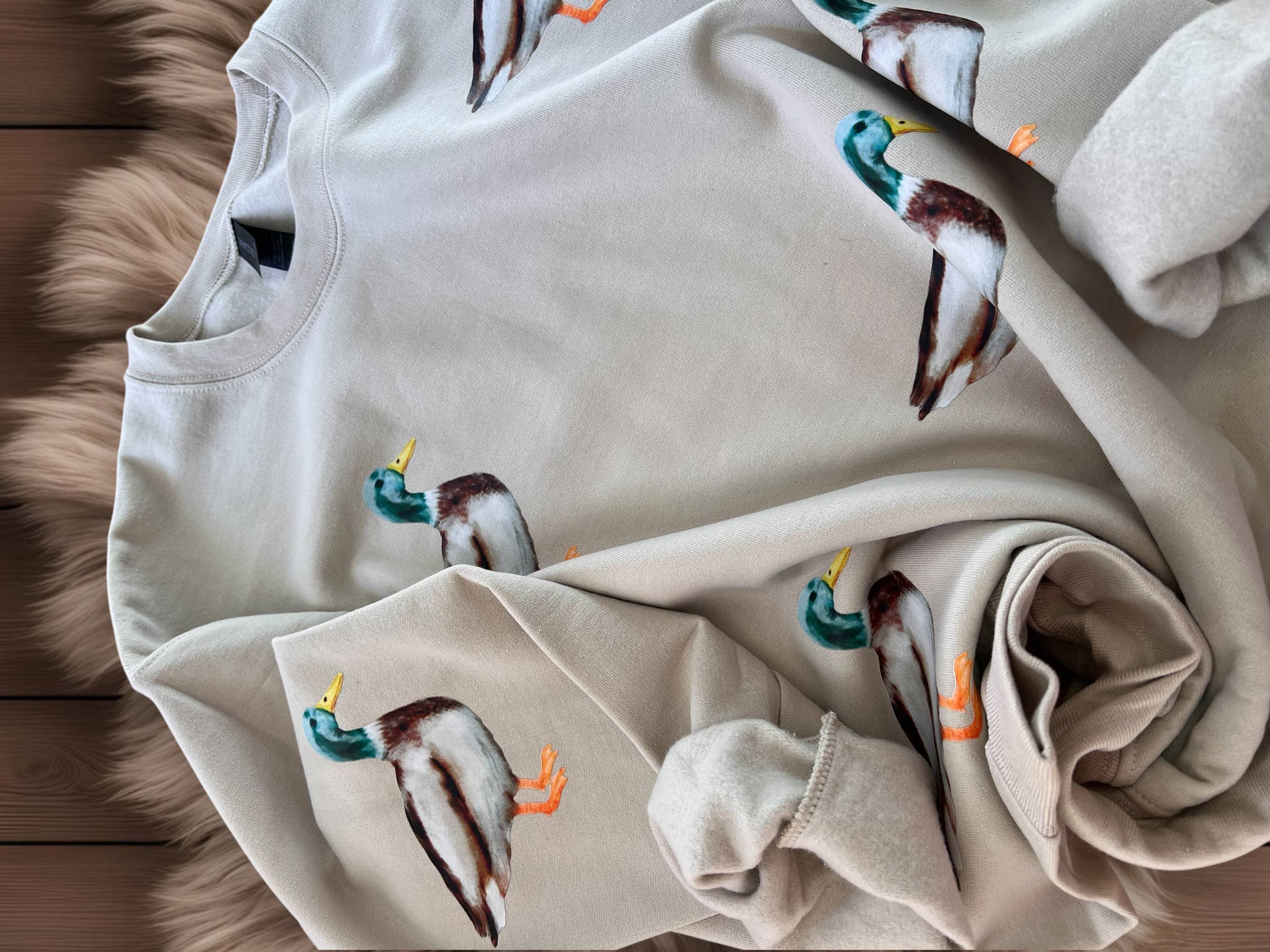 Front Porch Boutique - Wholesale Graphic Sweatshirt - Unisex - Mallard Sweatshirt1