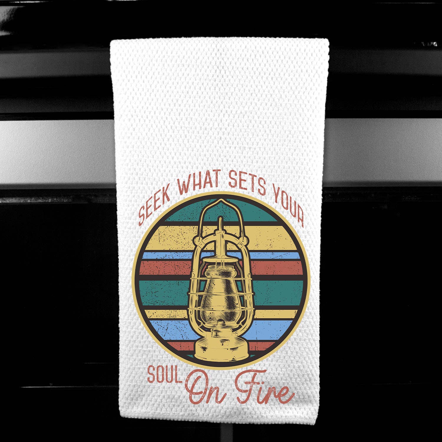 Dasha Alexander - Wholesale Tea Towel - Soul on Fire Microfiber Towel 0