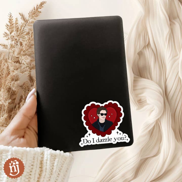 Nearly June Design Co - Wholesale Sticker - Twilight Edward Cullen "Do I Dazzle You" Sticker3