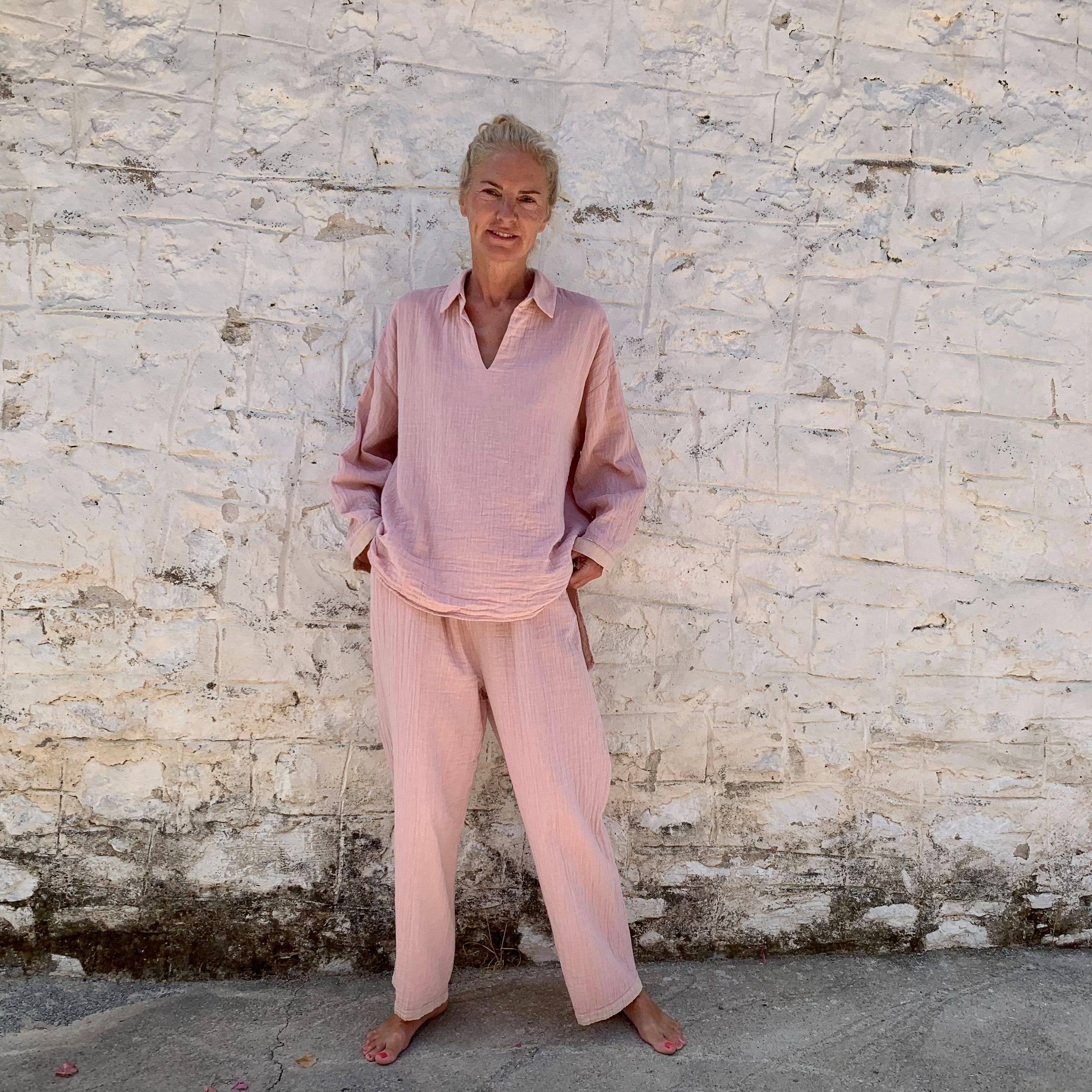 loom.ist – Großhandel Hose – Damen – Muslin-Hose zum Entspannen23