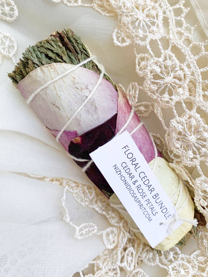 Cedar Rose Bundle for wholesale by Nizhoni Diosa Spirit