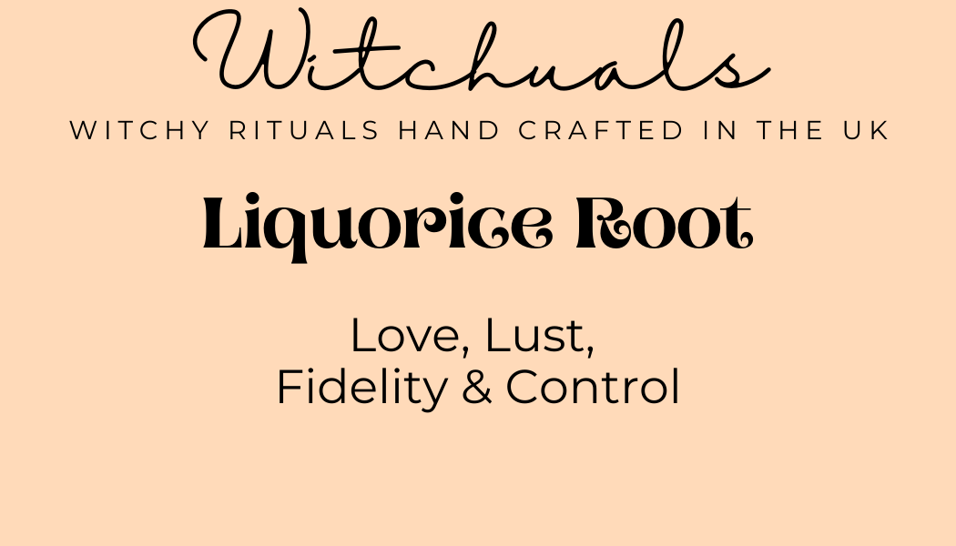 Witchuals - Rituals & Spellwork Apothecary – wholesale Meditation supplies – Liquorice Root1
