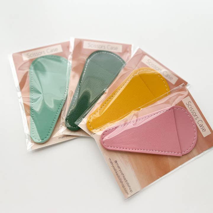 Matryoshka Doll Shop - Wholesale Embroidery/Cross Stitch Supplies - Scissors sheaths, small scissors case, leather sleeve6