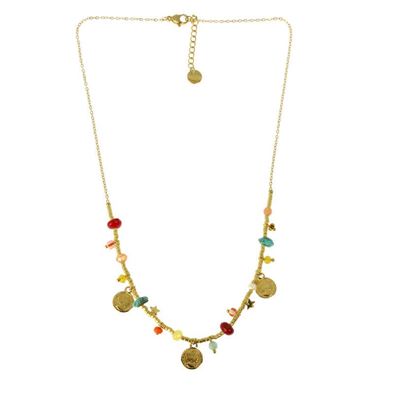 Les Cleias - Wholesale Choker/Collar - Silas steel necklace0