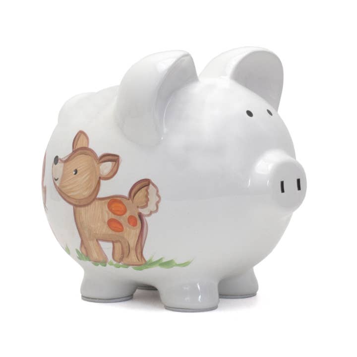 Child To Cherish® - Wholesale Money/Piggy Bank - Kids & Baby - Woodland Piggy Bank