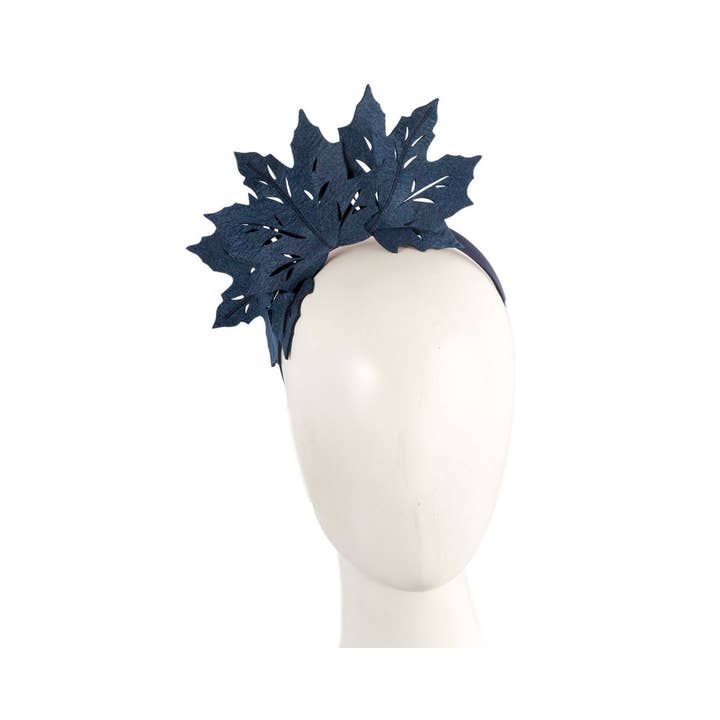 Max Alexander by Cupids Millinery Melbourne - Wholesale Fascinator hat – Women's - Laser cut maple leafs on headband2