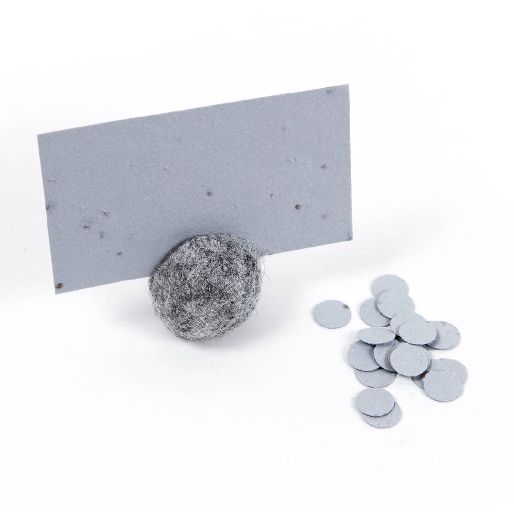 Studio 82° - Wholesale Place Card / Place Holder - Wildflower Seed Card - Frost White16