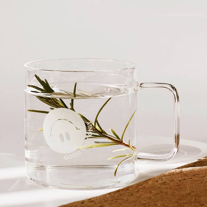 Goldscherben - Wholesale Drinking Glass/Cup - Drinking glass engraving with/without handle (VE=2) I tea glass gift3