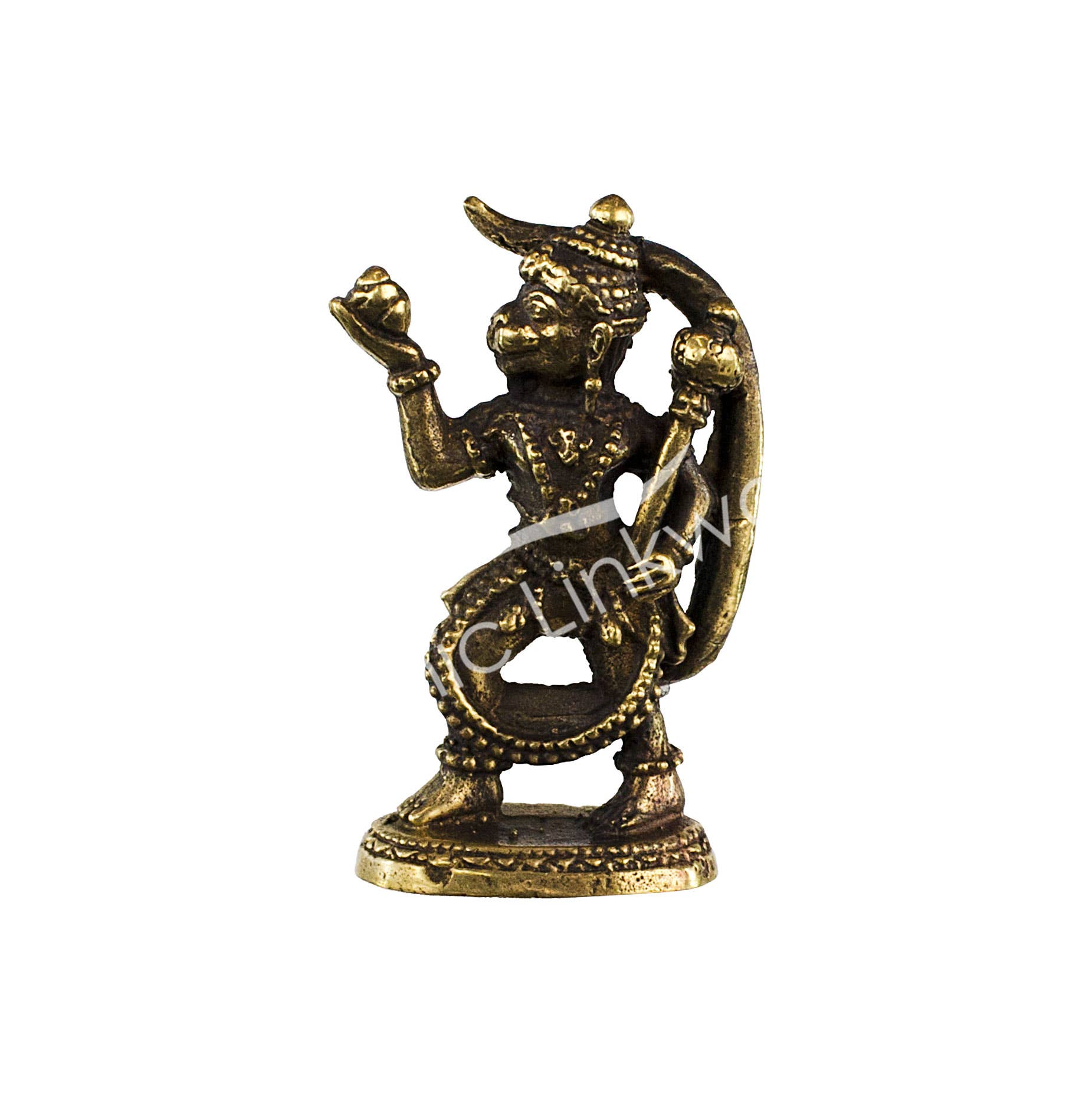 Oceanic Linkways Inc – Großhandel Dekofigur – (PC)FIGUR - MINI MESSING HANUMAN 4,8 cm