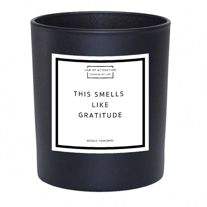 Vela de cera de soja con olor a gratitud para venta al por mayor de The Clean Candle Company