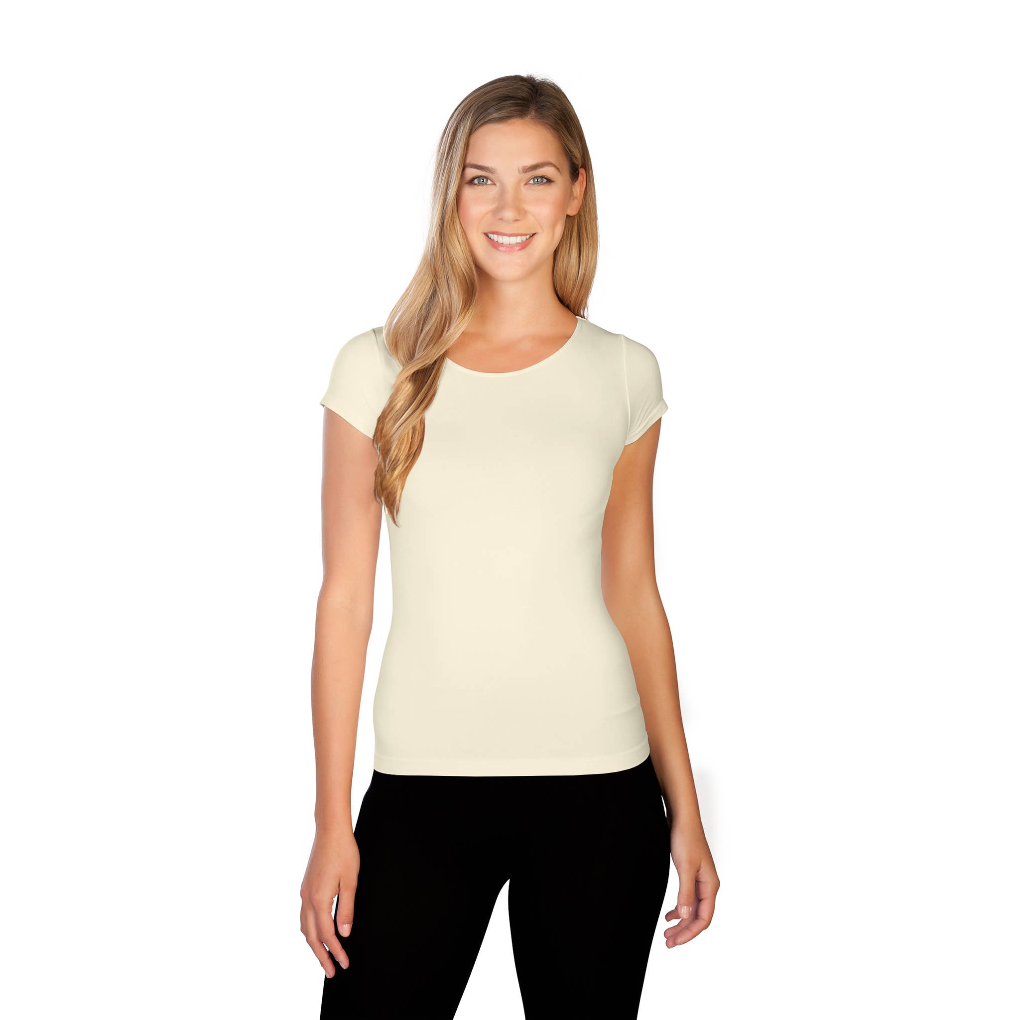 Skinnytees - Wholesale T-Shirt - Women's - Short Sleeve Crew Neck Tee1