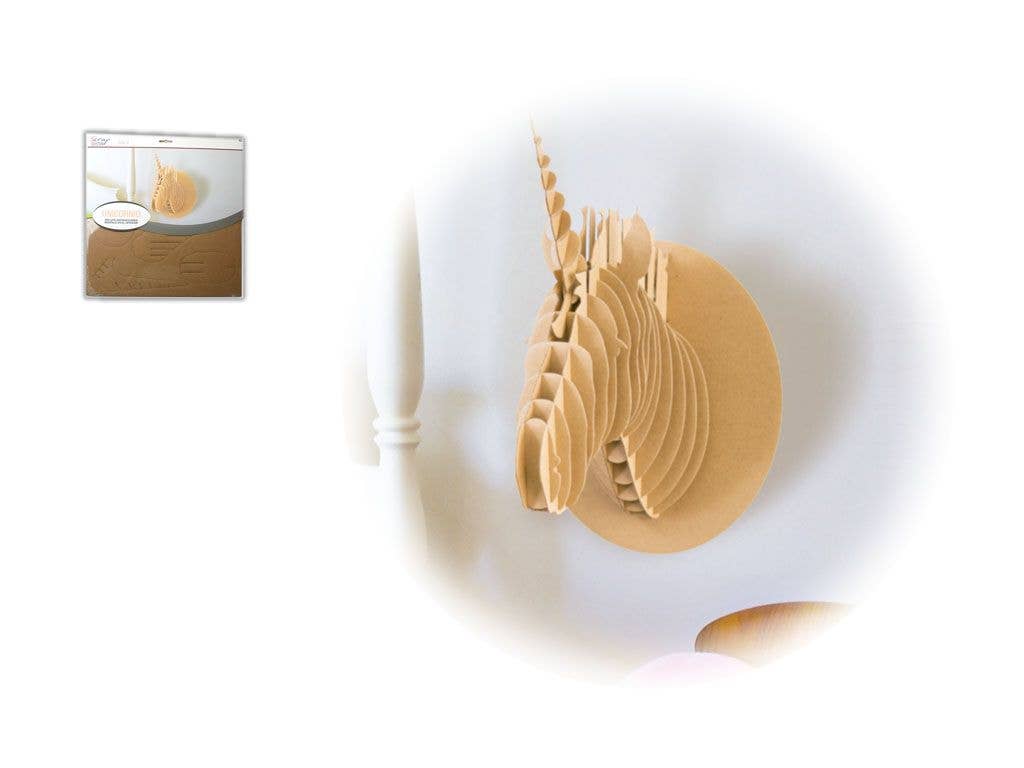 Aktual / Dekora Import S.A - Wholesale Puzzle - Kids - 3D CARDBOARD PUZZLE UNICORN0