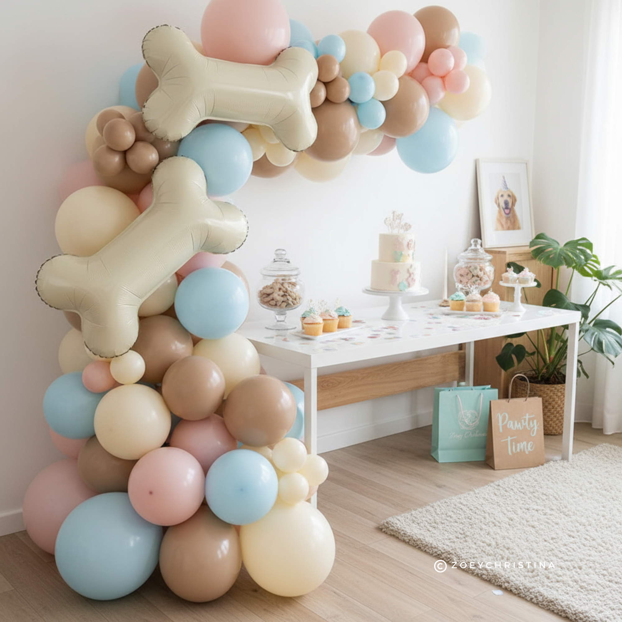 Zoey Christina - Wholesale Balloon - Dog Bone Foil Balloon – Pet Party & Pawty Décor11