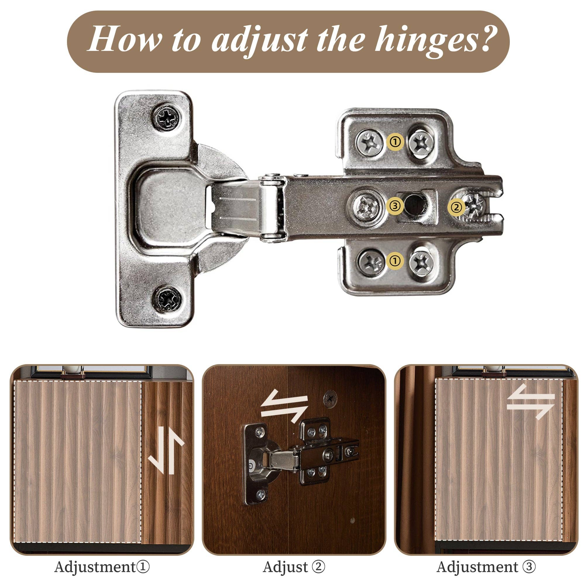 Urban Meuble – wholesale Skänk – Buffé i mörk ådrad vintage ek-effekt med vågig 3D-yta 150x40x80cm GHOTS17