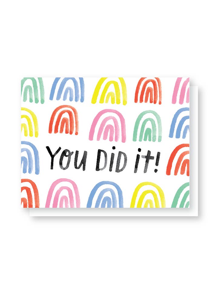 You Did It Card for wholesale by Handzy Shop + Studio