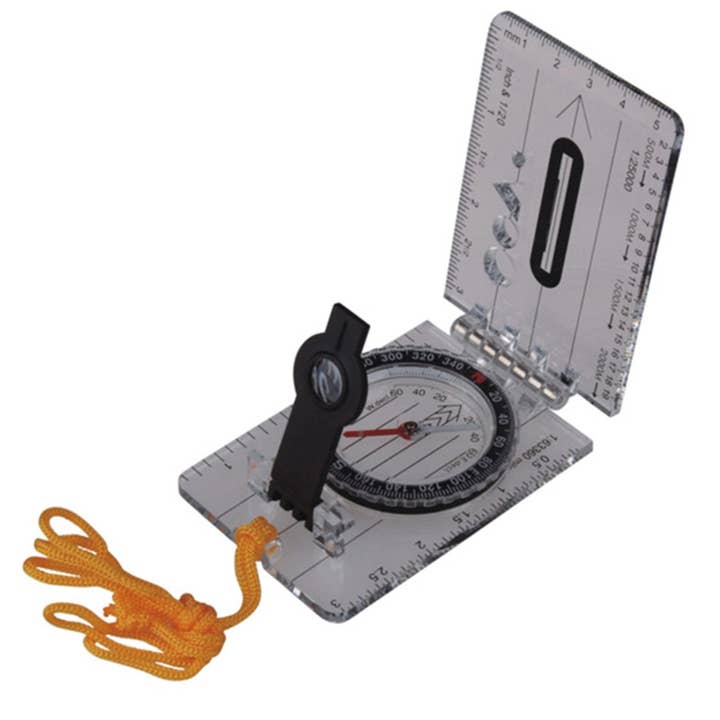 Foldable Map Compass for wholesale by AceCamp