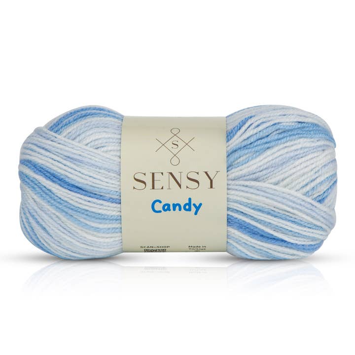 Sensy - Wholesale Yarn - Sensy Candy Yarn, 3.5 oz, 251 Yards, Gauge 3 Light2