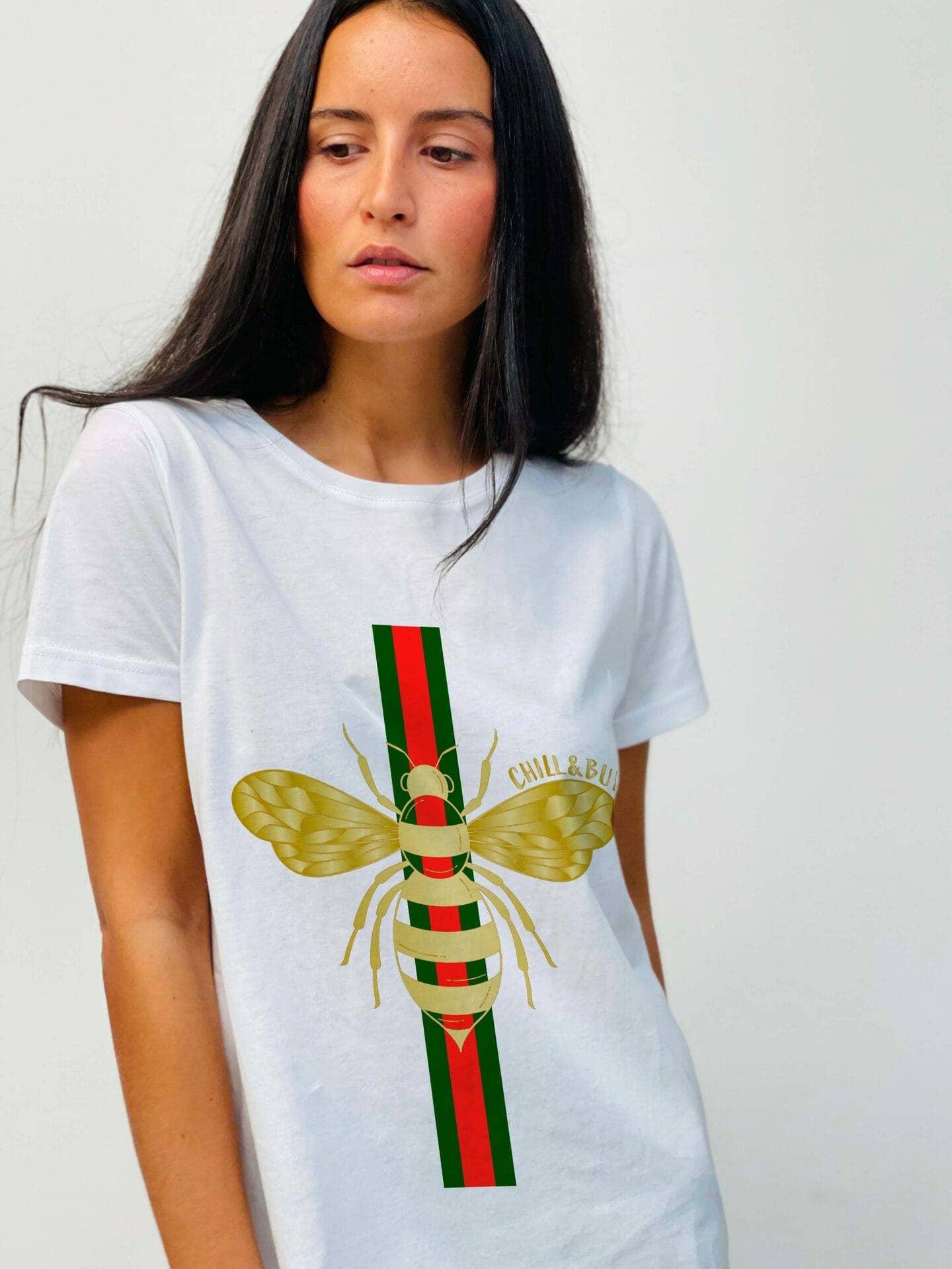 Blank Bee Fringe Basic T-Shirt for wholesale on Faire