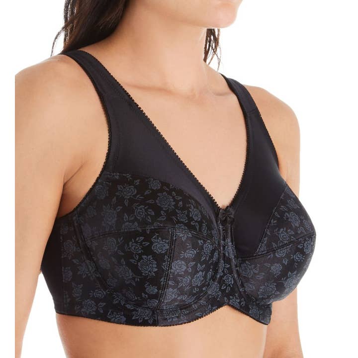 Black Cortland Intimates Style 7101 - Brand Printed Full Figure Su for wholesale on Faire