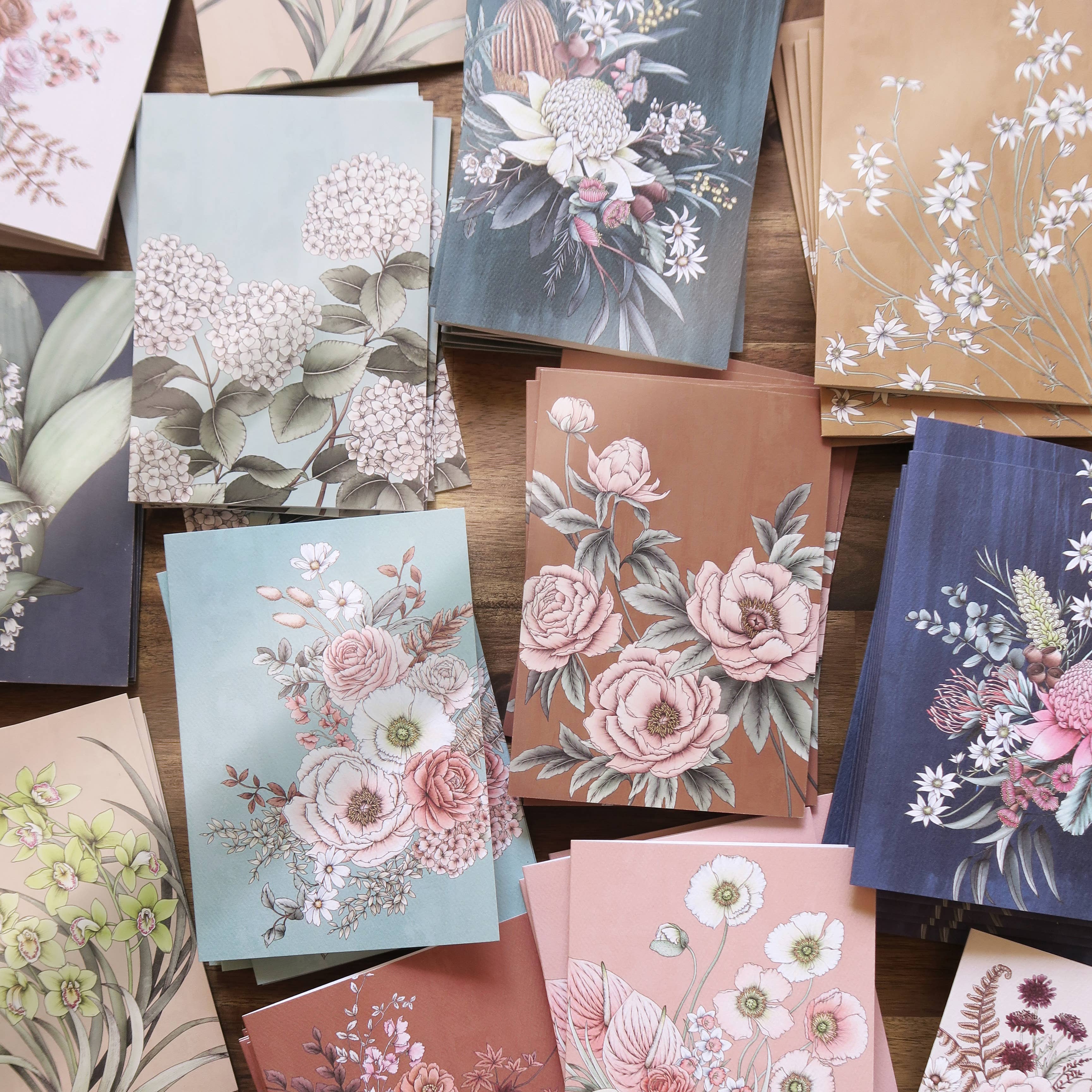 Typoflora – Engroshandel Hverdagshilsen kort – Flannels portrætkort1