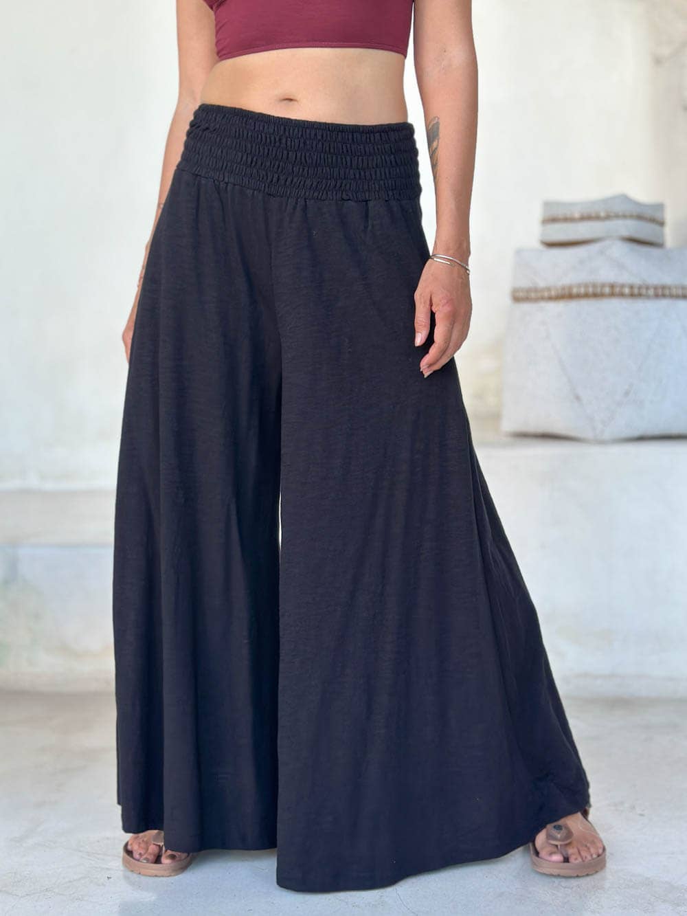CARAUCCI - Wholesale Pants - Women's - Wide Leg Flow Pants0