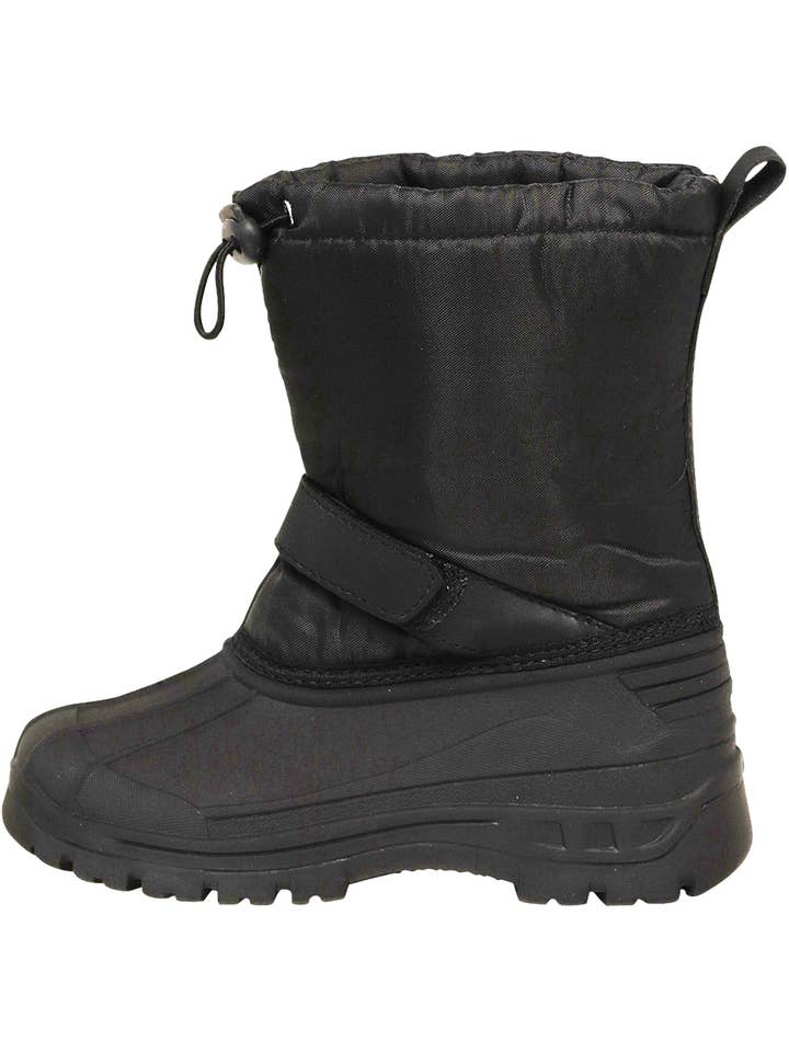 The Norty Brand - Wholesale Boots - Kids - Norty Boys 11-3 Black Snow Boot 50020 Prepack1