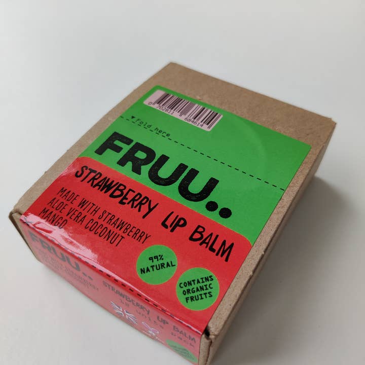 FRUU Cosmetics – wholesale Lip Balm – FRUU Strawberry Lip Balm1