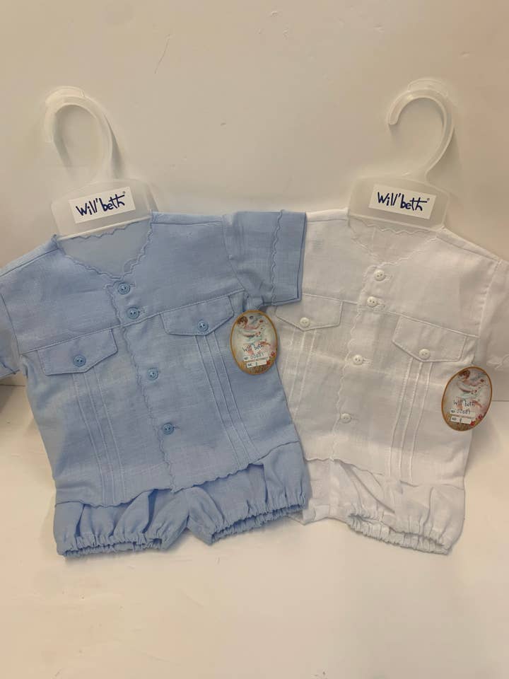 00681 2pcs Baby Diaper Set for wholesale by Will'beth