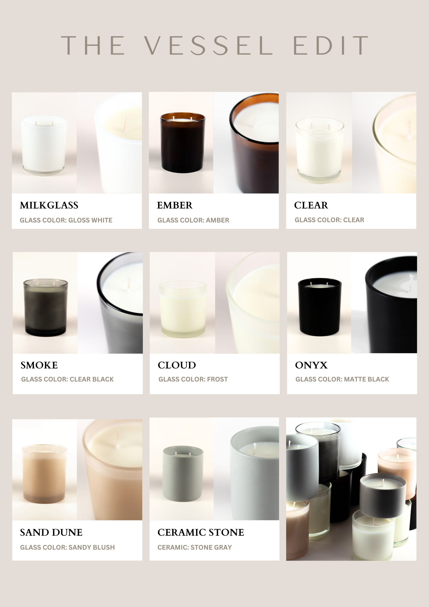 Unplug Soy Candles - Vendita all'ingrosso Candela in vasetto - Candela Personalizzata con Marchio della Collezione Apothecary (14 oz / 9 oz)3