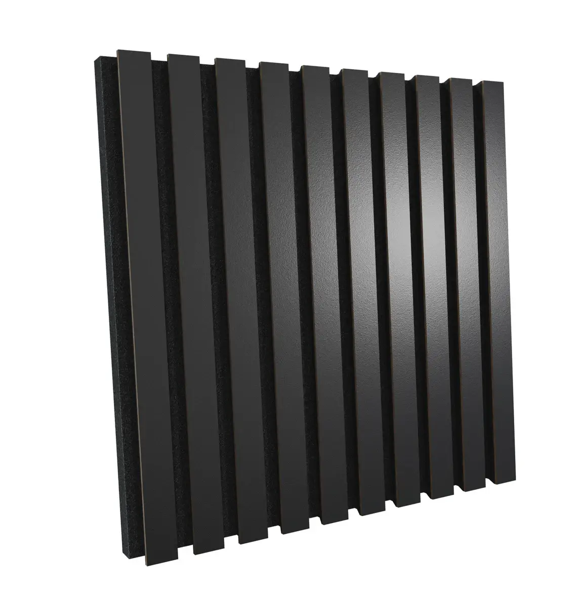 ATB-Sound sp. z o. o. – Painel decorativo por atacado – Painéis acústicos de madeira «Pole» | 50x50x5 cm | Absorção sonora0