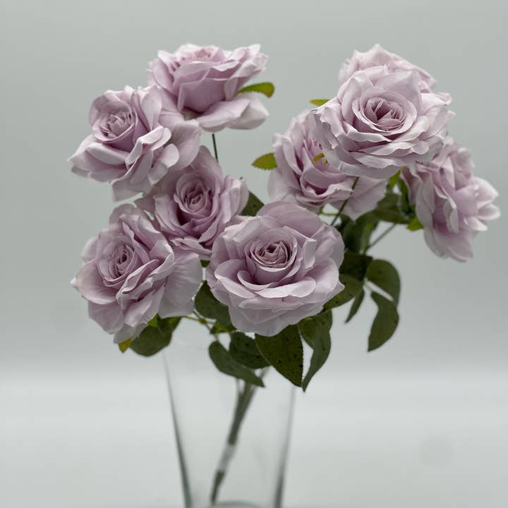 JKF & Co Pty Ltd - Wholesale Artificial flowers - Stella 9H Roses Silk Bouquet5
