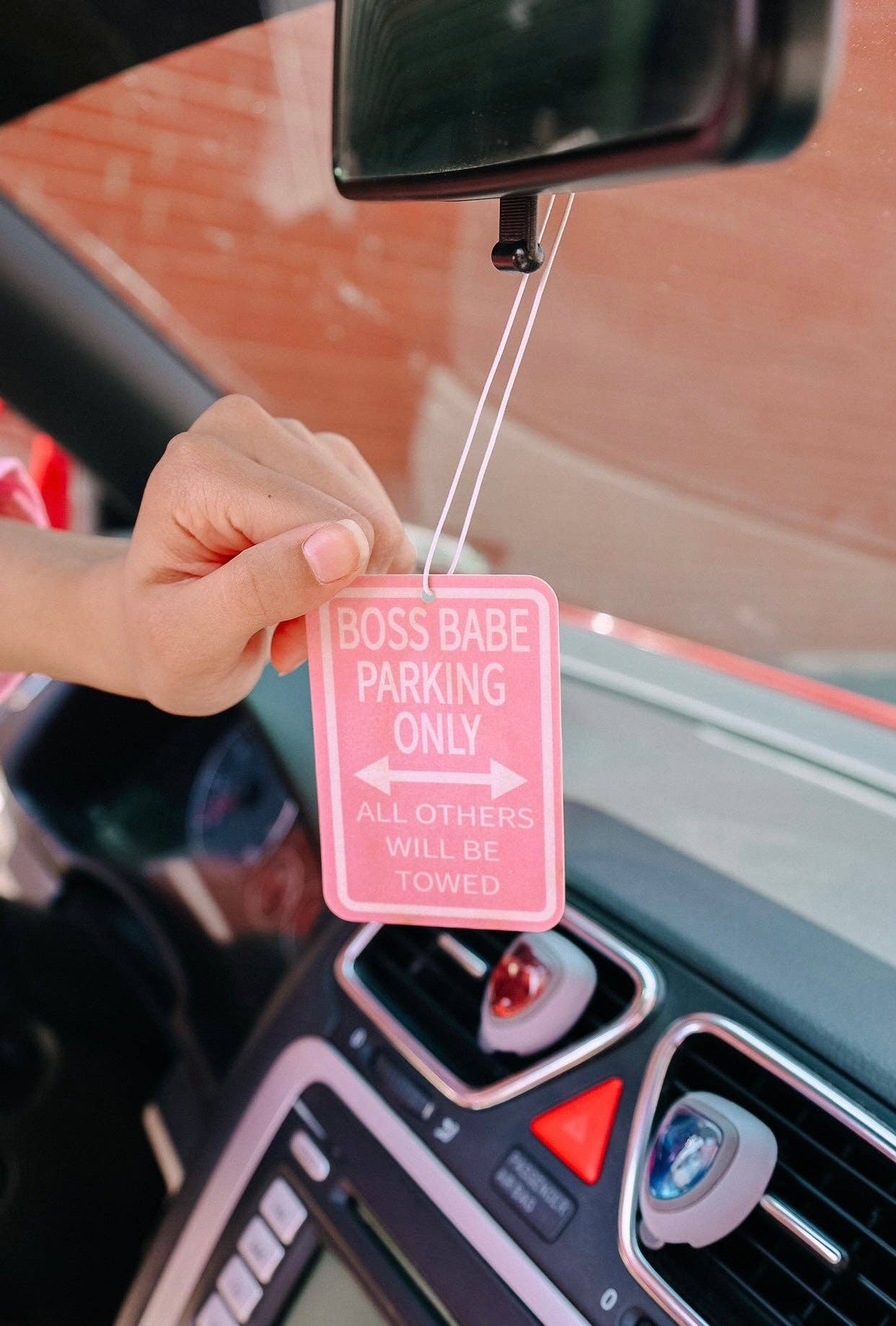 The Front Porch Label - Wholesale Car Freshener - Women's - Boss Babe Parking Air Freshener4