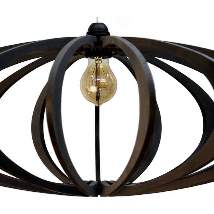 ROLLING BLACK Pendant Lamp D70cm for wholesale by RIF Luminaires