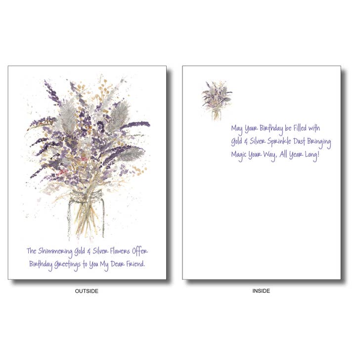 WORDS & WATERCOLORS BY PEG CONLEY – Großhandel Geburtstagskarten – Pike Place Market Blumen1