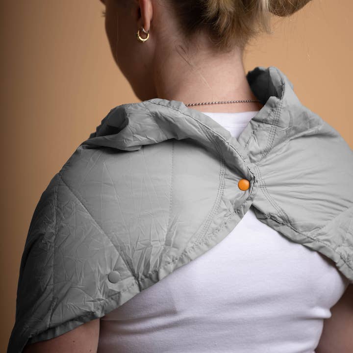 Gravel - Wholesale Travel Blanket - Layoverâ„¢ Travel Blanket - Insulated & Packable | Gray