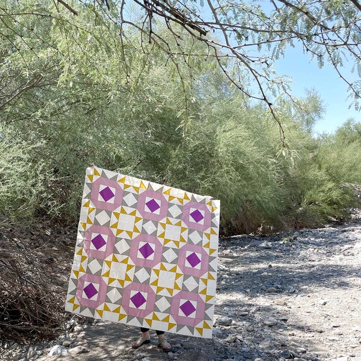 Nollie Bean - Wholesale Craft Sewing Kit - Avalon Quilt Pattern (Printed)3