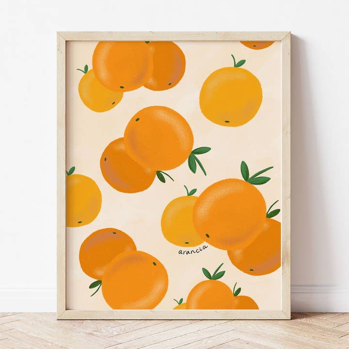 Arancia Pattern Print for wholesale by The Little Jones