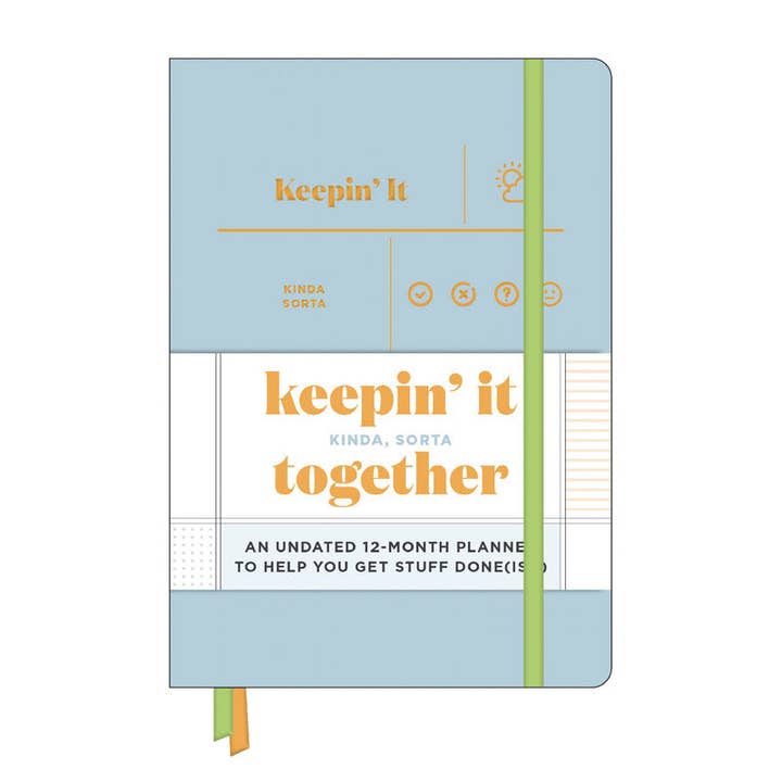 Knock Knock Keepin’ It Kinda, Sorta Together Large Hardcover Planner (Diary or Journal) and other Purchase wholesale pocket calendars. Free returns & net 60 terms on Faire trending on Faire.