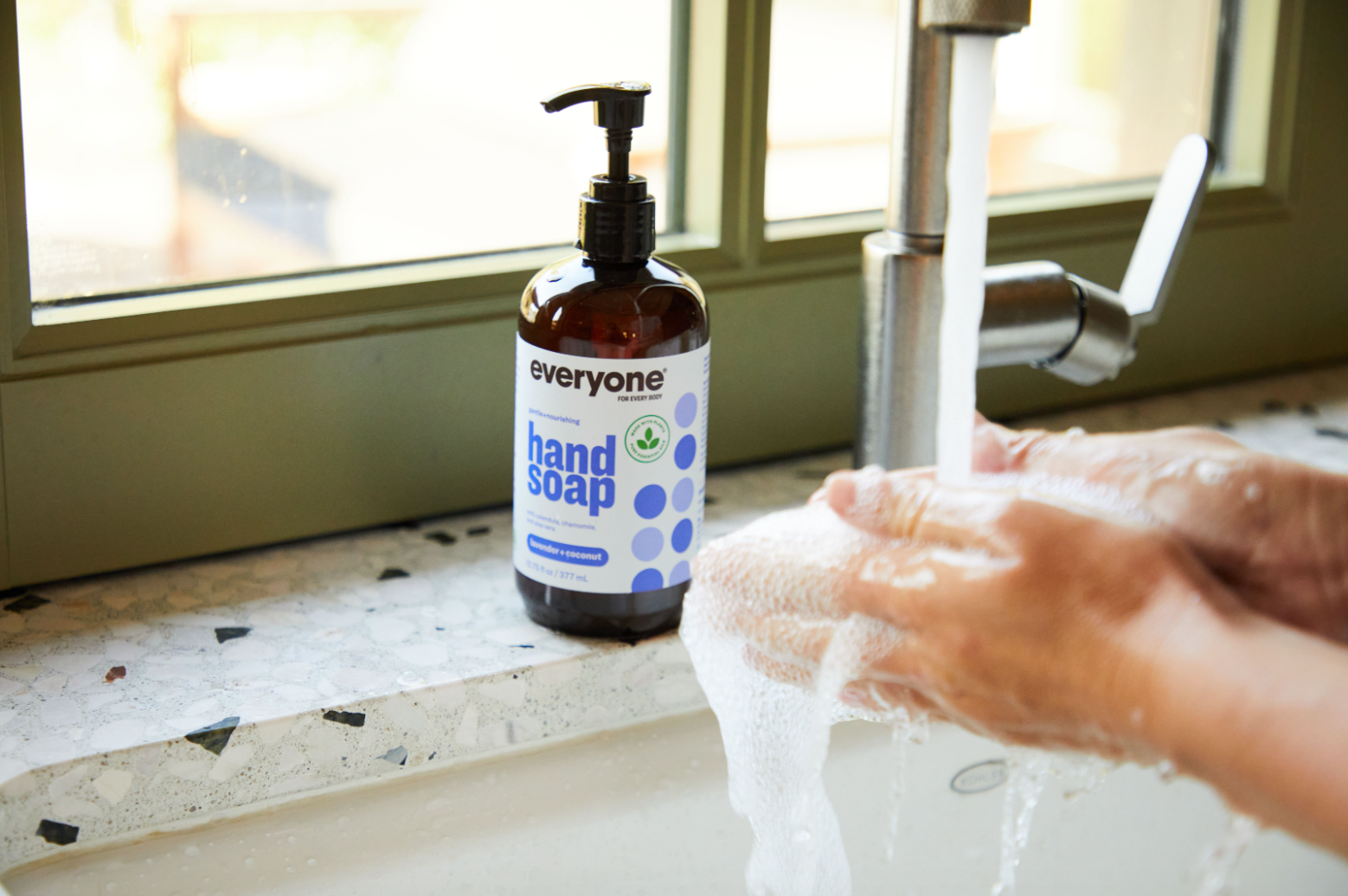 EO + Everyone - Wholesale Hand Soap/Wash - Lavender + Coconut Hand Soap Case Pack of 62