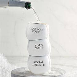 Santa Barbara Design Studio by Creative Brands - Wholesale Wine Glass - Face To Face Roly Poly Glass - Haus Wine1