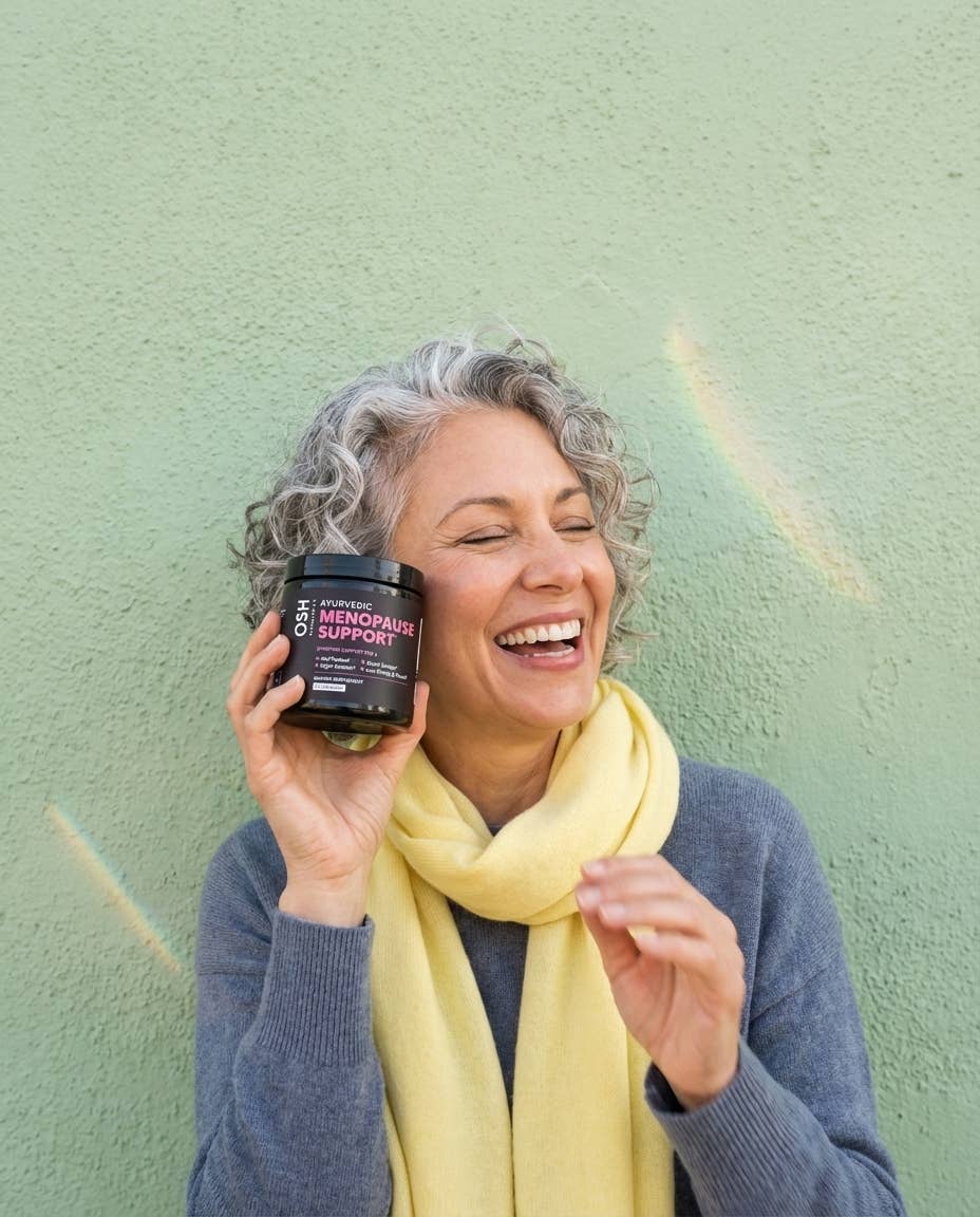 Osh Wellness - Ayurvedic Wellness - Wholesale Oral Supplement/Vitamin - Ayurvedic Menopause Support | Hot Flashes, Mood, Sleep ++8