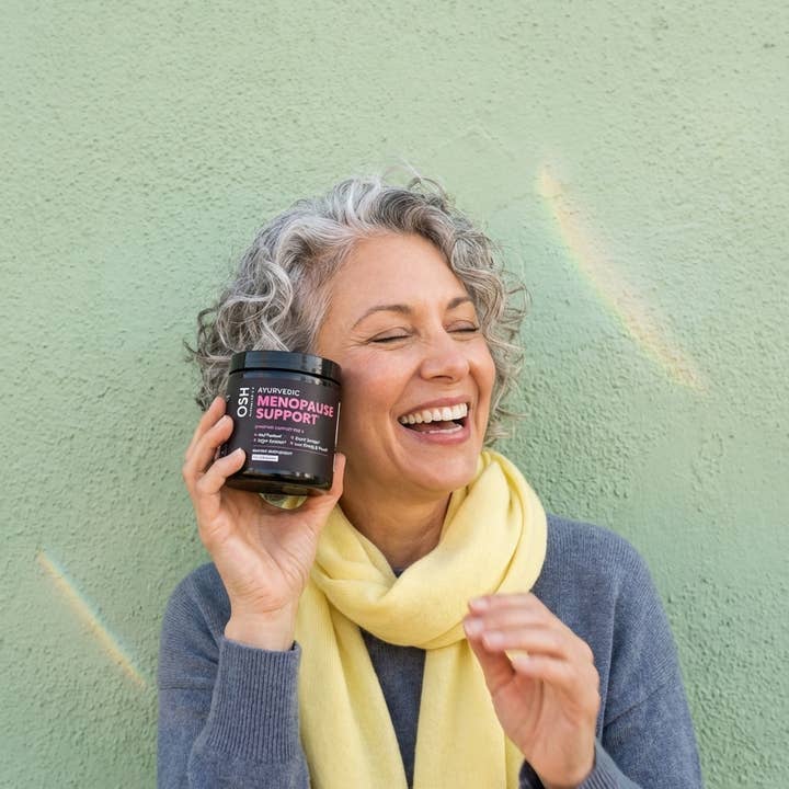 Osh Wellness - Ayurvedic Wellness - Wholesale Oral Supplement/Vitamin - Ayurvedic Menopause Support | Hot Flashes, Mood, Sleep ++8