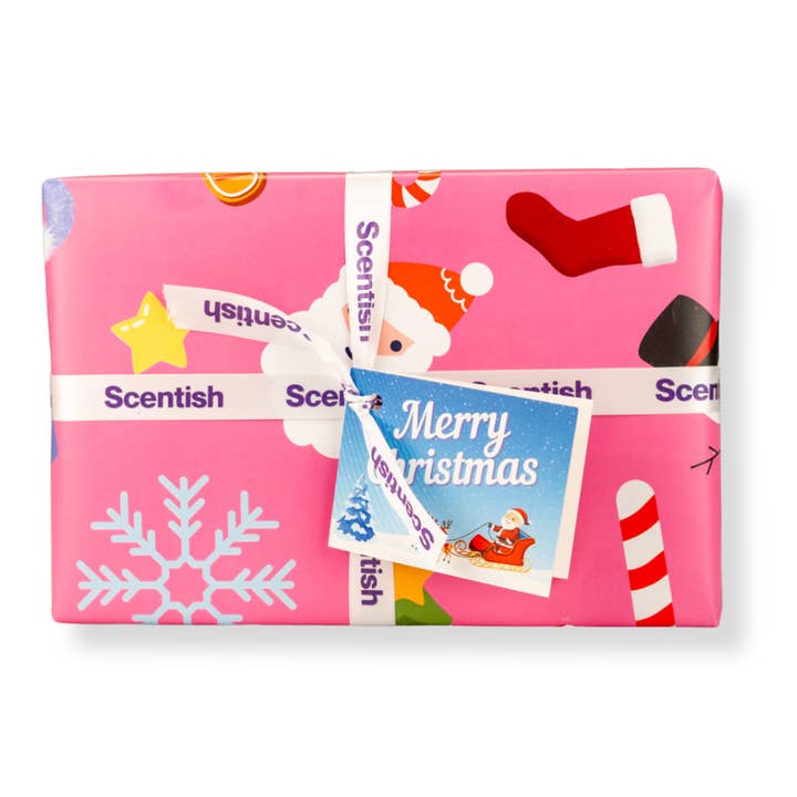 Merry Christmas Bath Bomb Gift Set for wholesale by Scentish