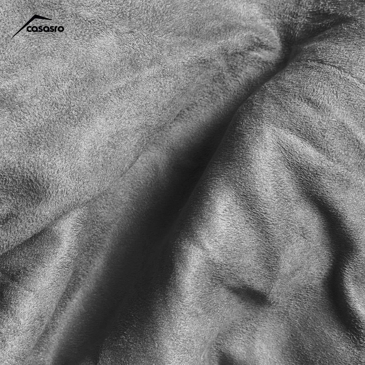 CASASRO – wholesale Curtain – CASASRO® Blackout Velvet Curtains | 7 Colour Options | 2 Panels 54” W x 95” D | Luxury Velvet Drapes | Height  Adjustable with Header Tape and Rod/Clip Attachable Top Pencil Pleat | 36