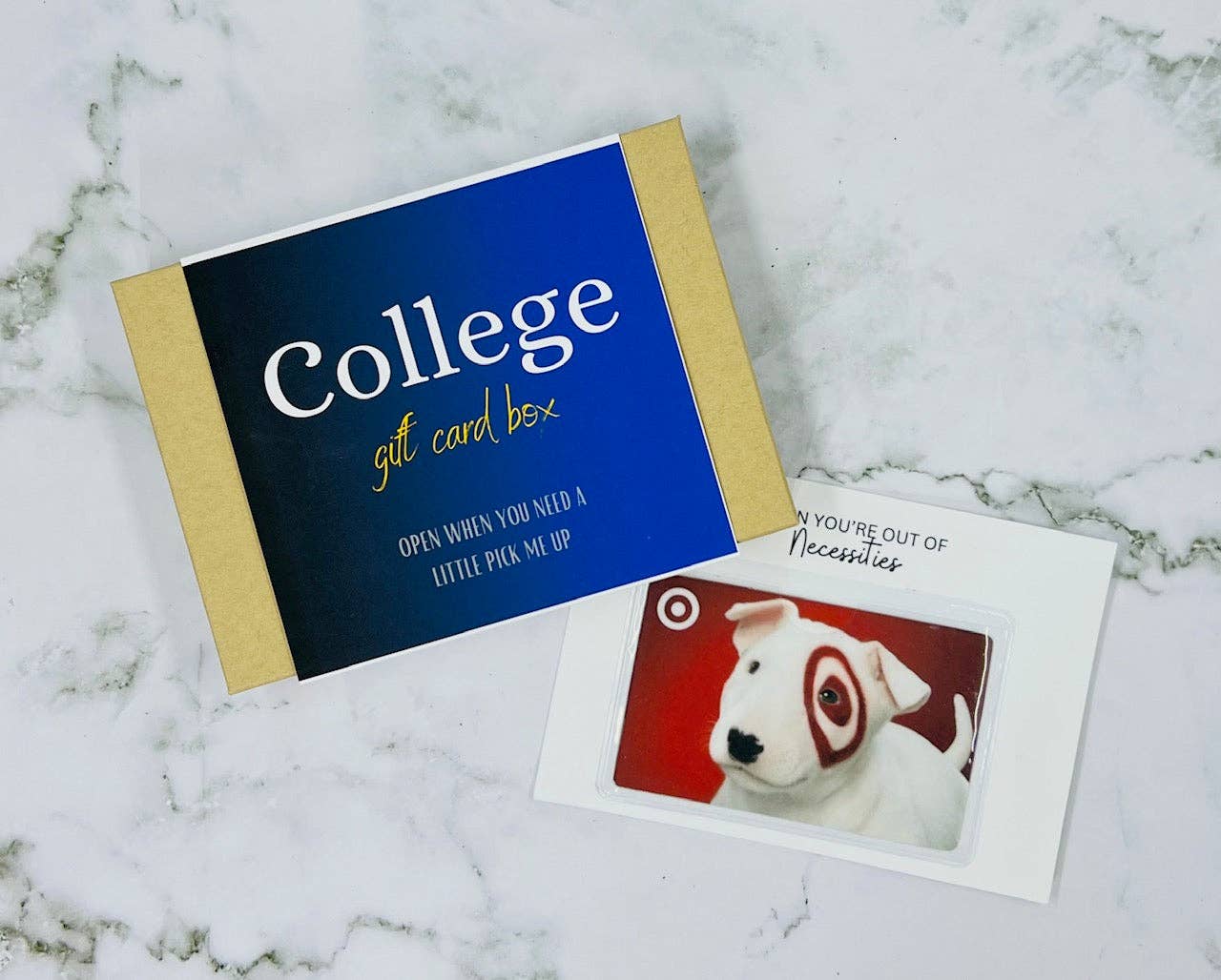 Nans Tees – wholesale Gift box – College Survival Box, College Gift Box, Gift Card Holder, Money Holder, College Care Package1
