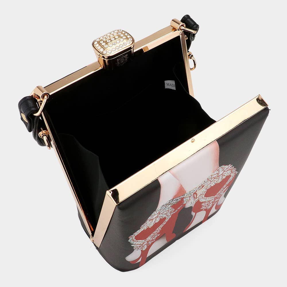 Sensibling Corp. – wholesale Top handle bag – women's – Lady Printed Top Handle Mini Bag / Crossbody Bag
3