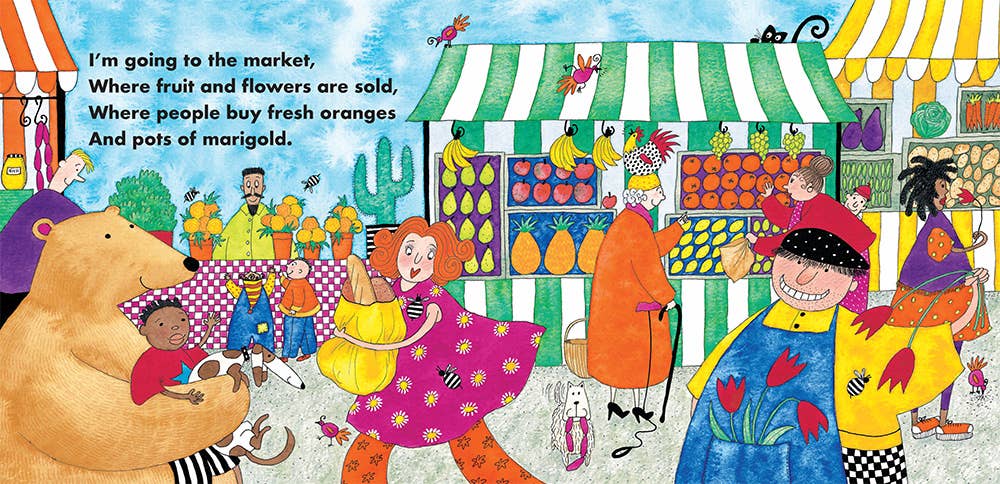 Barefoot Books - Wholesale Preschool Book (3-5) - Bear on a Bike2