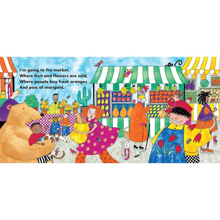 Barefoot Books - Wholesale Preschool Book (3-5) - Bear on a Bike2